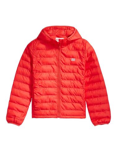 Chaqueta Levis Pandora Packable Jacket roja de mujer