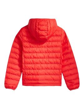 Chaqueta Levis Pandora Packable Jacket roja de mujer