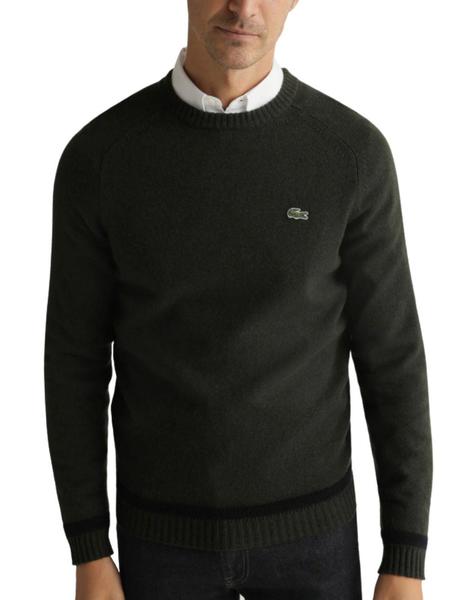 Jersey de lana con cuello alto para hombre, Lacoste, Hombre