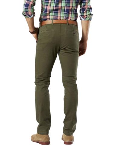 Pantalón Dockers Pacific Washed Khaki Slim Tapered verde