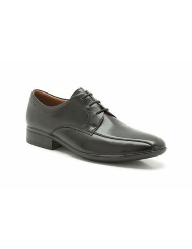 semestre electrodo Dar a luz Zapatos Clarks Ginsberg Band de piel negros de hombre