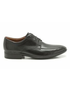 Zapatos Clarks Ginsberg Band de piel negros de hombre