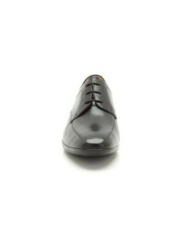 Zapatos Clarks Ginsberg Band de piel negros de hombre