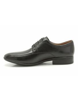 Zapatos Clarks Ginsberg Band de piel negros de hombre