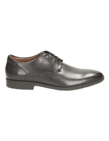 Zapatos Clarks Glenrise Walk de piel negros de hombre