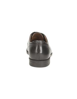 Zapatos Clarks Glenrise Walk de piel negros de hombre