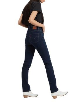 Pantalón Levis 724 High Rise Straight London Bridge de mujer