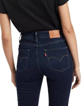 Pantalón Levis 724 High Rise Straight London Bridge de mujer