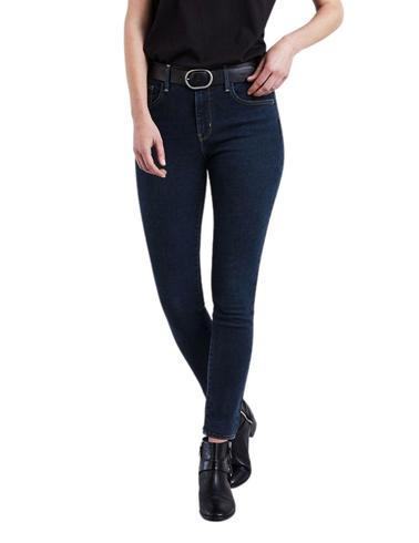 Pantalón Levis 720 Hirise Súper Skinny Blue de mujer