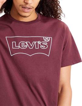 Camiseta Levis Housemark Grahpic Tee Outline Sassafras