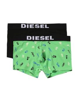 Boxer Diesel 2-pack con estampado de cactus verde