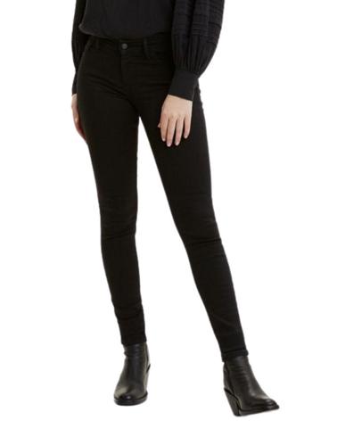 Pantalón Levis 710 Super Skinny negro de mujer