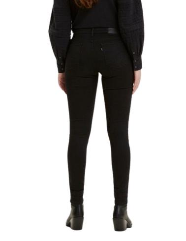 Pantalón Levis 710 Super Skinny negro de mujer