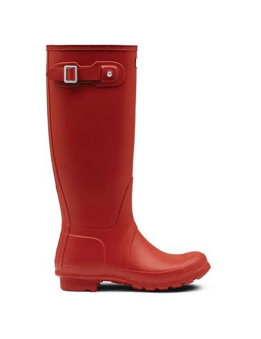 Botas de agua Hunter Original Tall rojo de mujer