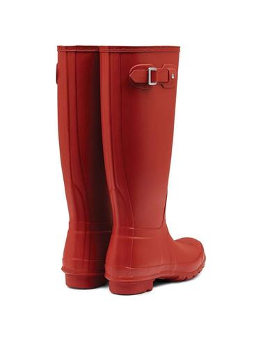 Botas de agua Hunter Original Tall rojo de mujer