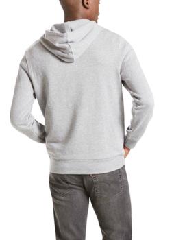 Sudadera Levis con capucha gris de hombre