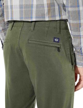 Pantalón Dockers Alpha Skinny Fit verde