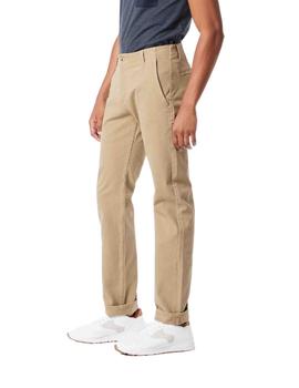 Pantalón Dockers Alpha Slim beige