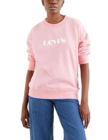 Sudadera Levis Graphic Standard Crew Fleece  Peony de mujer