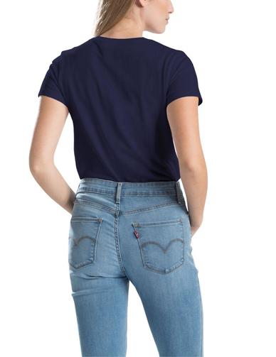 Camiseta Levis The Perfect Tee Sea Captain Blue de mujer