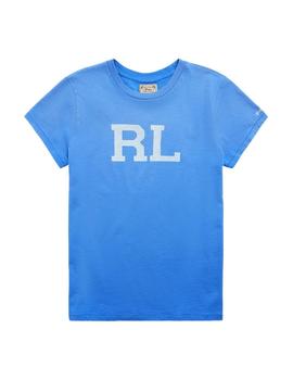 Camiseta Polo Ralph Lauren RL cuello redondo mujer