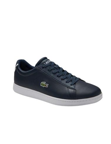 Zapatillas Lacoste Carnaby Evo marino de piel de hombre