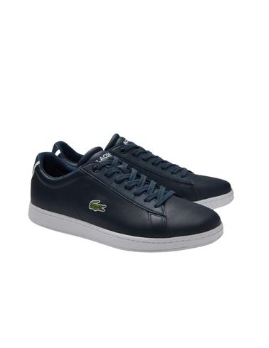 Zapatillas Lacoste Carnaby Evo marino de piel de hombre