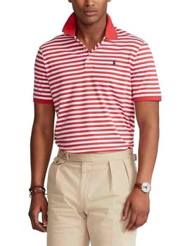 Polo de Polo Ralph Lauren Custom Fit a rayas de hombre