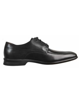 Zapatos Clarks Goya Band de piel negros de hombre