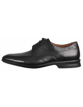 Zapatos Clarks Goya Band de piel negros de hombre