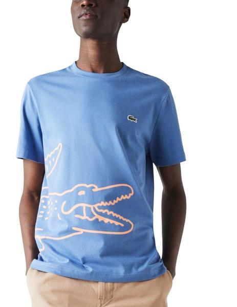 CAMISETA LACOSTE ESTAMPADO BIG ESPALDA HOMBRE / Camisetas