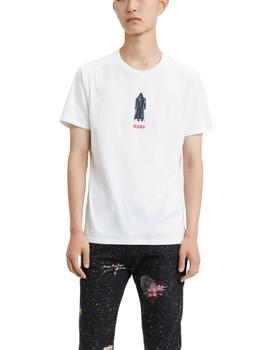 Camiseta Levi's Graphic Tee Shirt Star Wars Edition blanca