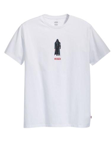 Camiseta Levi's Graphic Tee Shirt Star Wars Edition blanca