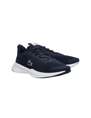 Zapatillas Lacoste Run Spin de hombre de tela azul marino