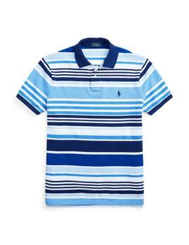 Polo de Polo Ralph Lauren Custom Slim Fit a rayas de hombre