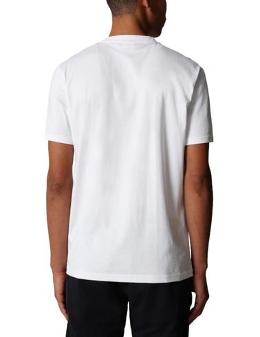Camiseta Napapijri de manga corta Salya blanca de hombre