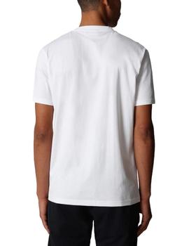 Camiseta Napapijri de manga corta Salya blanca de hombre