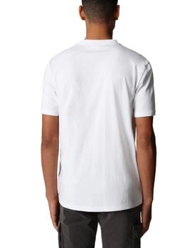 Camiseta Napapijri de manga corta Sirol blanca de hombre