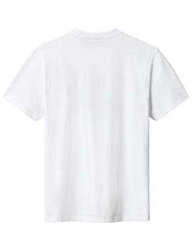Camiseta Napapijri de manga corta Sirol blanca de hombre