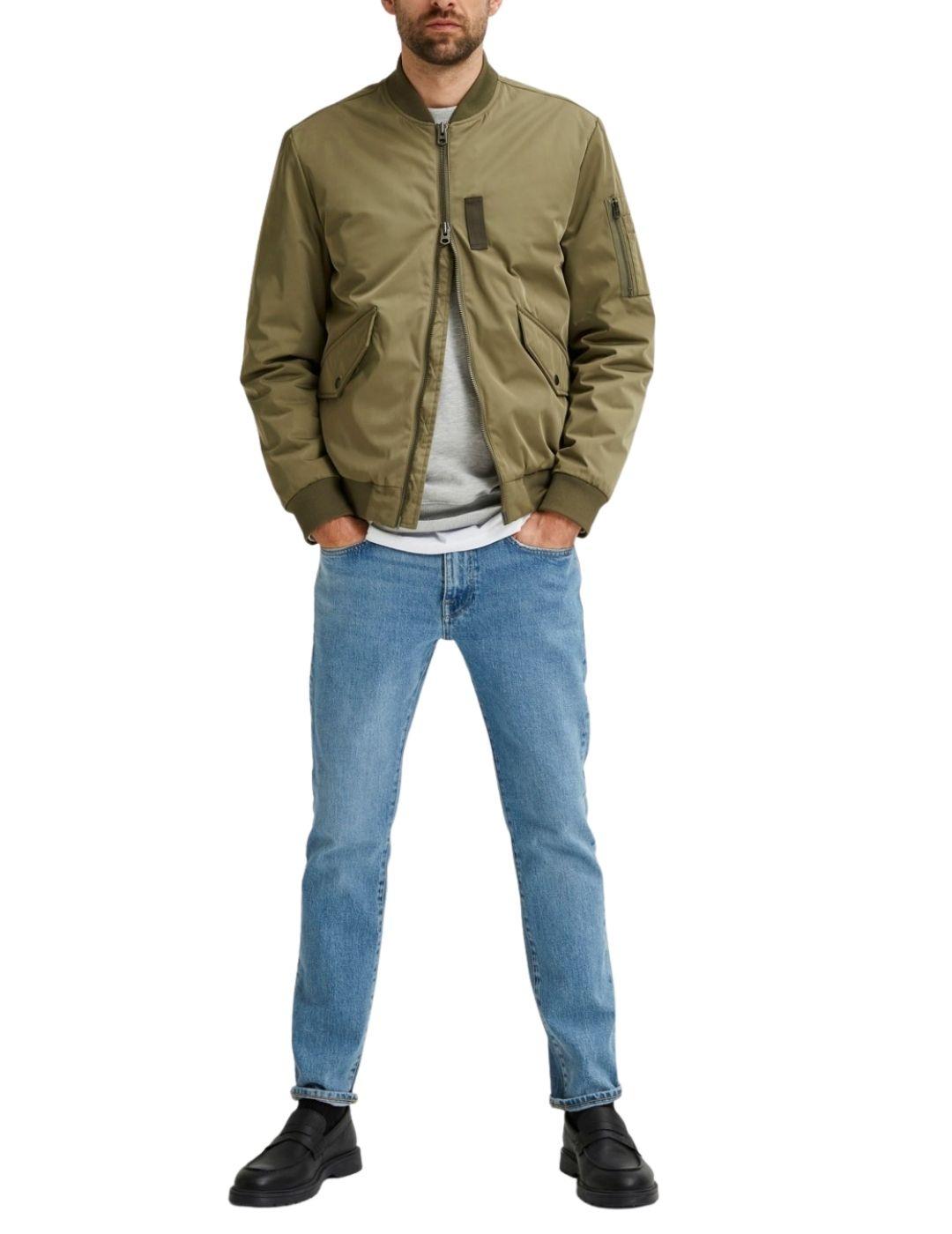 PANTALóN SELECTED LEON 3052 COMFORT STRETCH SLIM JEANS