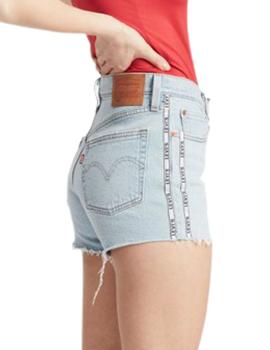 Pantalones cortos 501 Levi's Hight Waisted Short de mujer