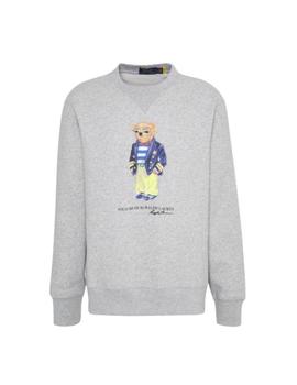 Sudadera Polo Ralph Lauren Polo Bear de hombre gris