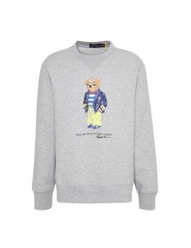 Sudadera Polo Ralph Lauren Polo Bear de hombre gris