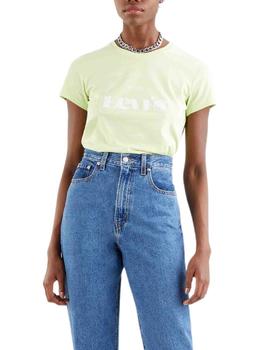 Camiseta Levi's® The Perfect Tee Circle Logo Shadow Lime