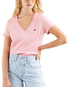 Camiseta Levis Perfect V-Neck Peony de mujer