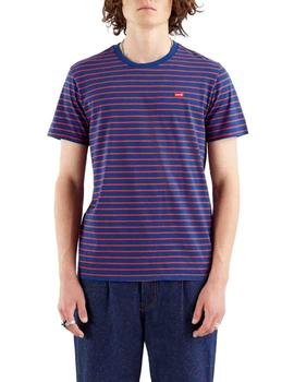 Camiseta Levis Short Sleeve Housemarket Tee Poppy Estate Blu