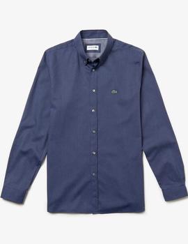 Camisa Lacoste slim fit para hombre de algodón