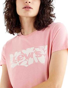 Camiseta Levis The Perfect Tee Batwing Fill Artistic Shapes