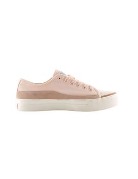 Zapatillas Levis Square Low de lona y piel de mujer