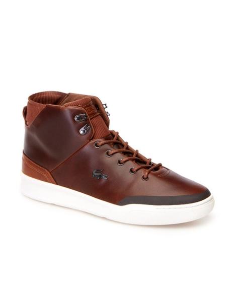 peligroso vapor Colonos Botas Lacoste Explorateur Classic marrón de hombre